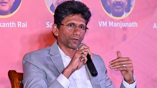 KSCA president B.K. Venkatesh Prasad